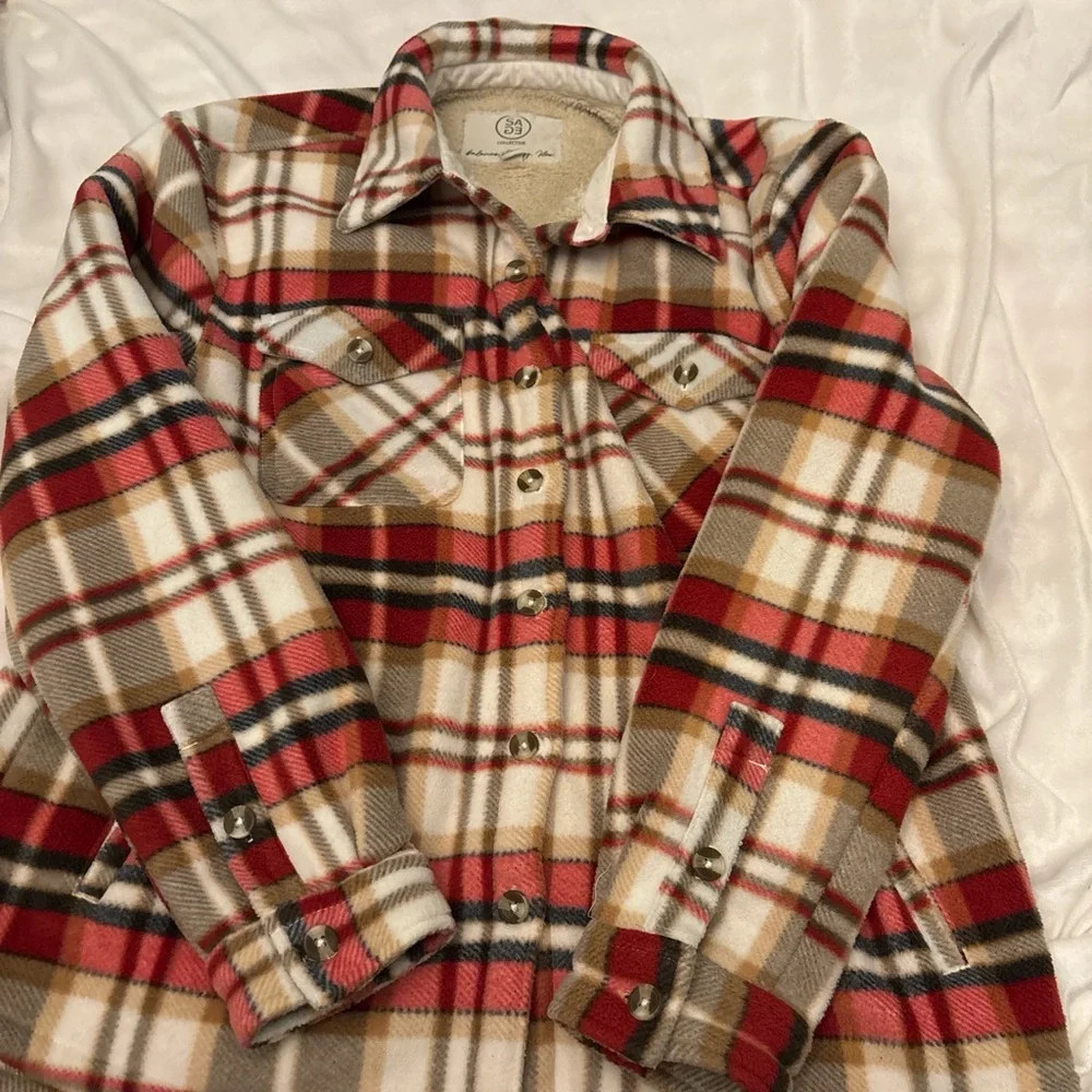 SAGE Collective Cozy Sherpa Jacket